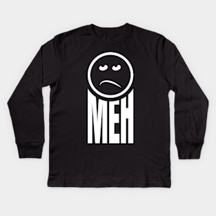 Meh Kids Long Sleeve T-Shirt